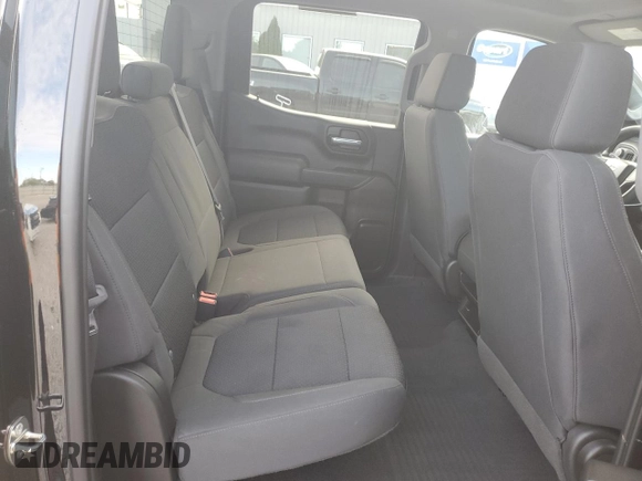 2019 Chevrolet Silverado 1500 Custom with VIN 3GCPYBEH1KG219324, listed as a Copart auction lot 54722405 with 29,420 mi miles and Salvage Title. Bid and sale history available at DreamBid. Image 10.