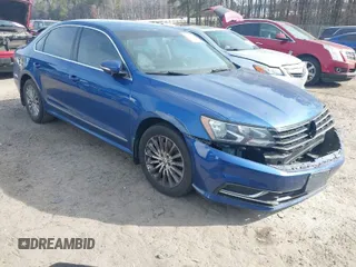2016 Volkswagen Passat 1.8T SE with VIN 1VWBT7A31GC022368, listed as a IAAI auction lot 41674478 with 130,591 mi miles. Bid and sale history available at carsss.com. Image 1.