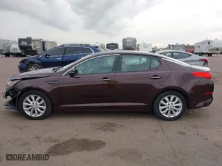 2015 Kia Optima EX with VIN 5XXGN4A72FG462764, listed as a IAAI auction lot 40728305 with 97,127 mi miles. Bid and sale history available at carsss.com. Image 15.