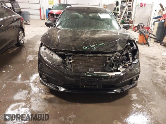 2020 Honda Civic Sedan Sport with VIN 2HGFC2F83LH569159, listed as a IAAI auction lot 41833183 with 97,100 mi miles. Bid and sale history available at carsss.com. Image 6.