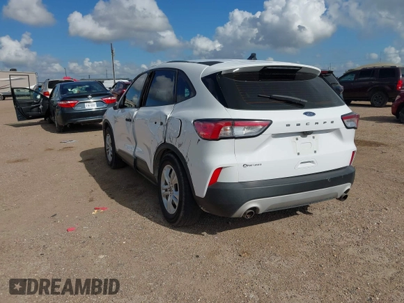 2022 Ford Escape S with VIN 1FMCU0F65NUB21535, listed as a IAAI auction lot 42557434 with 26,898 mi miles and . Bid and sale history available at DreamBid. Image 3.