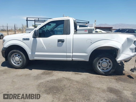 2018 Ford F-150 XL with VIN 1FTMF1CB1JKC58164, listed as a IAAI auction lot 42289514 with 57,075 mi miles and . Bid and sale history available at DreamBid. Image 15.