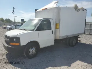 2011 Chevrolet Express Commercial Work Van with VIN 1GB0G2CA6B1142270, listed as a Copart auction lot 68918624 with 182,246 mi miles and Salvage Title. Bid and sale history available at carsss.com. Image 1.