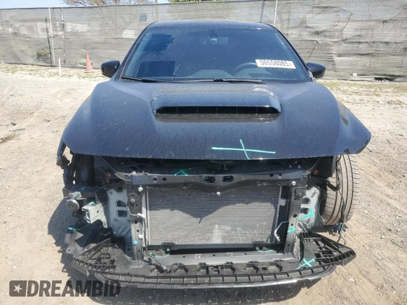 2022 Subaru WRX with VIN JF1VBAA63N9016517, listed as a Copart auction lot 50558085 with 45,466 mi miles and Salvage title. Bid and sale history available at DreamBid. Image 5.