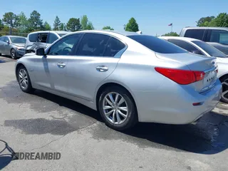 2017 Infiniti Q50 Premium z VIN JN1EV7AP3HM734389, wystawiony jako IAAI lot #42037510 z przebiegiem 125 130 mil mil oraz . Historia ofert i sprzedaży dostępna na DreamBid. Obrazek 3.