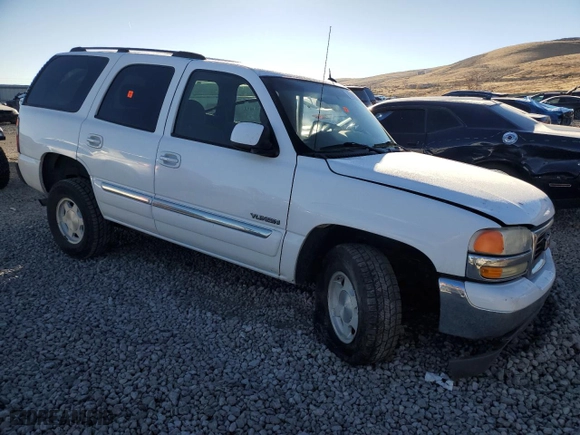 2005 GMC Yukon SLT with VIN 1GKEK13T25J163993, listed as a Copart auction lot 83384094 with 0 mi miles and Salvage Title. Bid and sale history available at carsss.com. Image 4.