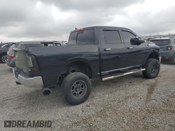 2017 Ram 1500 Big Horn with VIN 1C6RR7LM3HS878694, listed as a Copart auction lot 52684525 with Not provided miles and Salvage title. Bid and sale history available at DreamBid. Image 3.