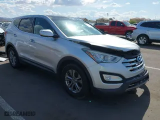 2014 Hyundai Santa Fe Sport with VIN 5XYZU3LB1EG126783, listed as a IAAI auction lot 41969258 with 178,765 mi miles. Bid and sale history available at carsss.com. Image 1.