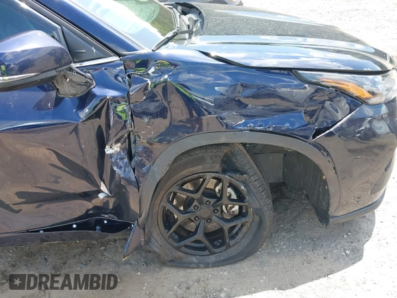 2023 Toyota Highlander L with VIN 5TDKDRAH3PS044250, listed as a IAAI auction lot 42322881 with 50,454 mi miles and . Bid and sale history available at DreamBid. Image 6.