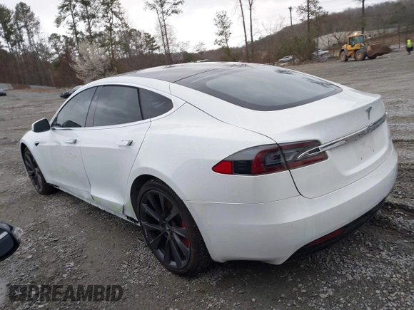 2020 Tesla Model S Long Range with VIN 5YJSA1E27LF370700, listed as a IAAI auction lot 41703463 with 26,024 mi miles and . Bid and sale history available at carsss.com. Image 14.