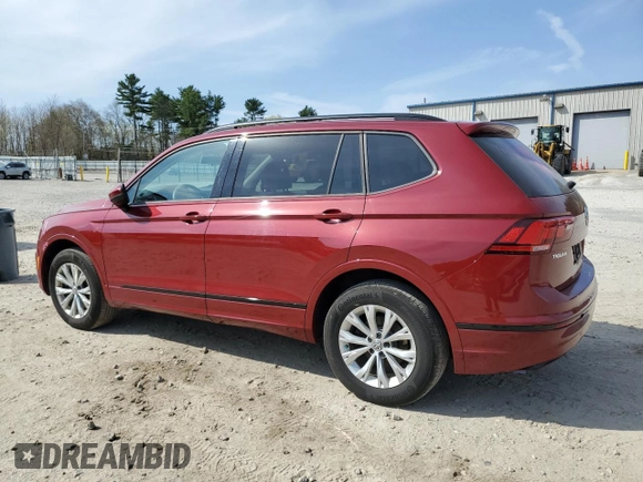 2018 Volkswagen Tiguan S z VIN 3VV0B7AX8JM124256, wystawiony jako Copart lot #53626695 z przebiegiem 82 171 mil mil oraz Szkoda całkowita • Salvage title. Historia ofert i sprzedaży dostępna na DreamBid. Obrazek 2.