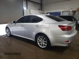 2013 Lexus IS 250 with VIN JTHCF5C25D5063740, listed as a Copart auction lot 52132195 with 150,178 mi miles and Salvage title. Bid and sale history available at DreamBid. Image 2.