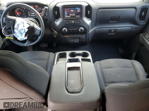 2022 Chevrolet Silverado 1500 Custom with VIN 3GCPABEK4NG536745, listed as a Copart auction lot 51083935 with 88,669 mi miles and Salvage Title. Bid and sale history available at DreamBid. Image 8.