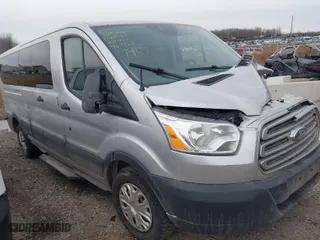 2016 Ford Transit Wagon XL with VIN 1FBZX2ZM9GKB07457, listed as a IAAI auction lot 41487820 with 126,951 mi miles. Bid and sale history available at carsss.com. Image 1.