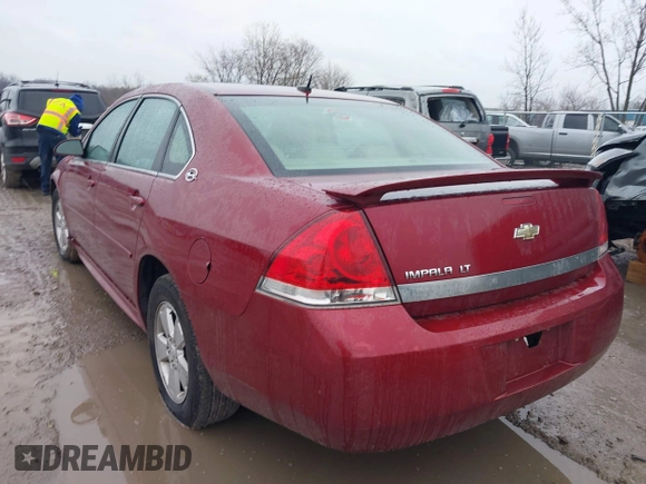 2009 Chevrolet Impala LT with VIN 2G1WT57N691128527, listed as a IAAI auction lot 42002205 with 115,214 mi miles and . Bid and sale history available at DreamBid. Image 3.
