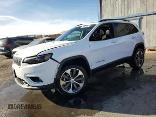 2022 Jeep Cherokee Limited with VIN 1C4PJMDX4ND555575, listed as a Copart auction lot 51074975 with 57,843 mi miles and Clean Title. Bid and sale history available at DreamBid. Image 1.