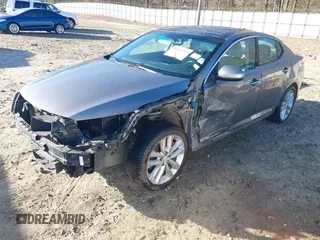 2014 Kia Optima SXL Turbo with VIN 5XXGR4A65EG327515, listed as a IAAI auction lot 41876799 with 115,533 mi miles and . Bid and sale history available at DreamBid. Image 18.