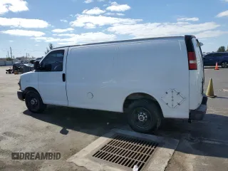 2014 Chevrolet Express Cargo Van with VIN 1GCWGFCA3E1132068, listed as a Copart auction lot 53259715 with 133,467 mi miles and Clean Title. Bid and sale history available at carsss.com. Image 2.