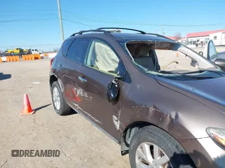 2011 Nissan Murano LE with VIN JN8AZ1MU0BW069384, listed as a IAAI auction lot 41758592 with 149,486 mi miles and . Bid and sale history available at carsss.com. Image 6.