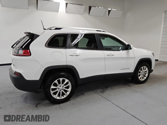 2019 Jeep Cherokee Latitude z VIN 1C4PJMCB1KD393132, wystawiony jako Copart lot #59351445 z przebiegiem 48 349 mil mil oraz Czysty tytuł • Clean title. Historia ofert i sprzedaży dostępna na DreamBid. Obrazek 3.