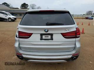 2015 BMW X5 sDrive35i with VIN 5UXKR2C58F0H36616, listed as a Copart auction lot 46989575 with 130,667 mi miles and Salvage Title. Bid and sale history available at carsss.com. Image 6.