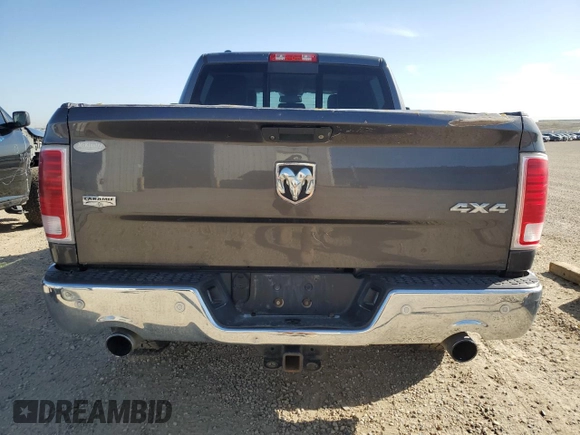 2016 Ram 1500 Laramie z VIN 1C6RR7NM9GS354610, wystawiony jako Copart lot #55631005 z przebiegiem 76 443 mil mil oraz Szkoda całkowita • Salvage title. Historia ofert i sprzedaży dostępna na DreamBid. Obrazek 6.