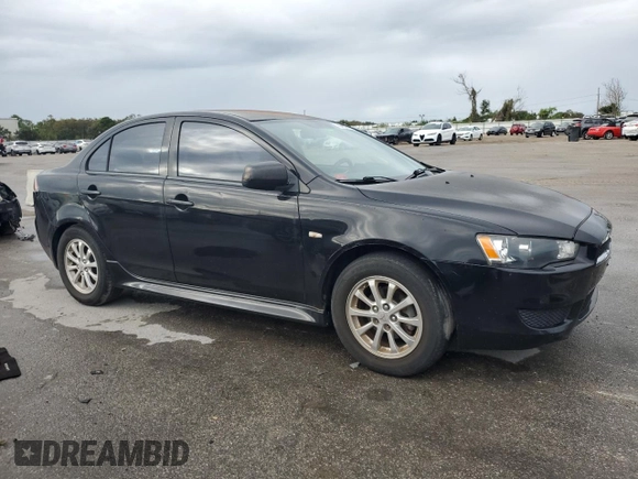2012 Mitsubishi Lancer ES with VIN JA32U2FU7CU025475, listed as a Copart auction lot 78809774 with 165,615 mi miles and Salvage Title. Bid and sale history available at DreamBid. Image 4.