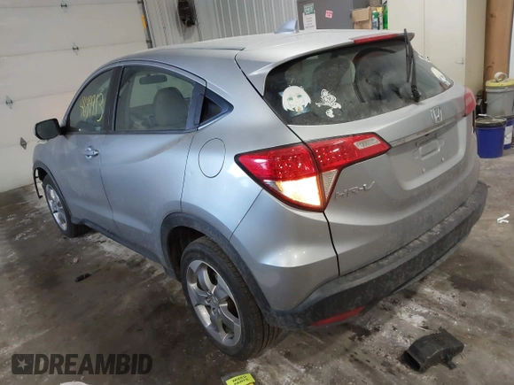 2022 Honda HR-V LX with VIN 3CZRU6H32NM720377, listed as a IAAI auction lot 41649913 with 56,532 mi miles. Bid and sale history available at carsss.com. Image 3.