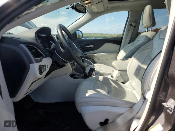 2019 Jeep Cherokee Limited с VIN 1C4PJMDX3KD281782, выставлен на аукционе Copart как лот 65009575 с пробегом 70 329 миль миль и Списание • Salvage title. История ставок и продаж доступна на DreamBid. Изображение 7.