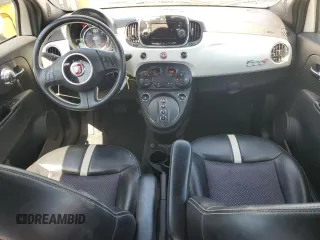 2017 FIAT 500e with VIN 3C3CFFGE6HT565405, listed as a Copart auction lot 61465715 with 39,088 mi miles and Salvage title. Bid and sale history available at DreamBid. Image 8.