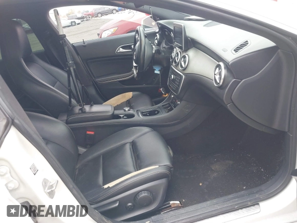 2016 Mercedes-Benz CLA with VIN WDDSJ4EB3GN322304, listed as a IAAI auction lot 41349459 with 159,347 mi miles. Bid and sale history available at carsss.com. Image 5.