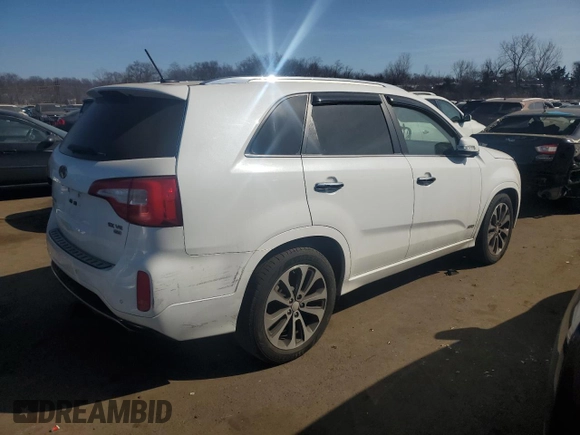 2014 Kia Sorento SX with VIN 5XYKWDA71EG465298, listed as a Copart auction lot 48633095 with 169,257 mi miles and Non Repairable. Bid and sale history available at carsss.com. Image 3.