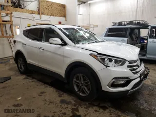 2017 Hyundai Santa Fe Sport 2.4L with VIN 5NMZUDLB1HH027753, listed as a Copart auction lot 51085025 with 69,999 mi miles and Salvage Title. Bid and sale history available at carsss.com. Image 4.