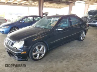 2006 Mercedes-Benz C 230 Sport with VIN WDBRF52H76A839649, listed as a Copart auction lot 60904365 with 130,111 mi miles and Salvage title. Bid and sale history available at DreamBid. Image 1.