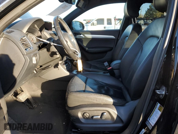 2016 Audi Q3 Premium Plus with VIN WA1BFCFS2GR010921, listed as a Copart auction lot 88348235 with 97,618 mi miles and Salvage Title. Bid and sale history available at carsss.com. Image 7.