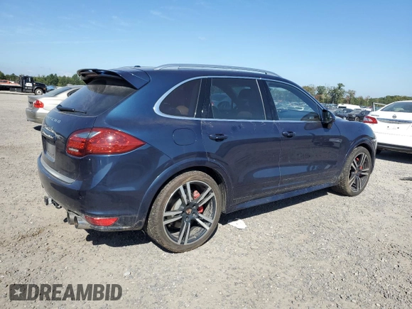 2014 Porsche Cayenne Turbo with VIN WP1AC2A27ELA87214, listed as a Copart auction lot 74175554 with 122,988 mi miles and Salvage title. Bid and sale history available at DreamBid. Image 3.