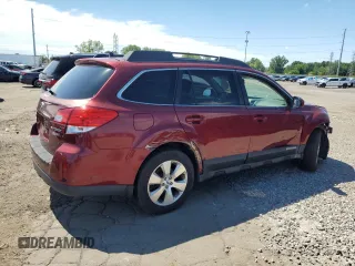 2012 Subaru Outback Limited with VIN 4S4BREKC6C2257316, listed as a Copart auction lot 62689805 with 116,962 mi miles and Salvage title. Bid and sale history available at DreamBid. Image 3.