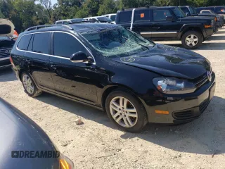 2011 Volkswagen Jetta SportWagen TDI with VIN 3VWML7AJ0BM692959, listed as a Copart auction lot 74376044 with 105,862 mi miles and Salvage Title. Bid and sale history available at carsss.com. Image 4.