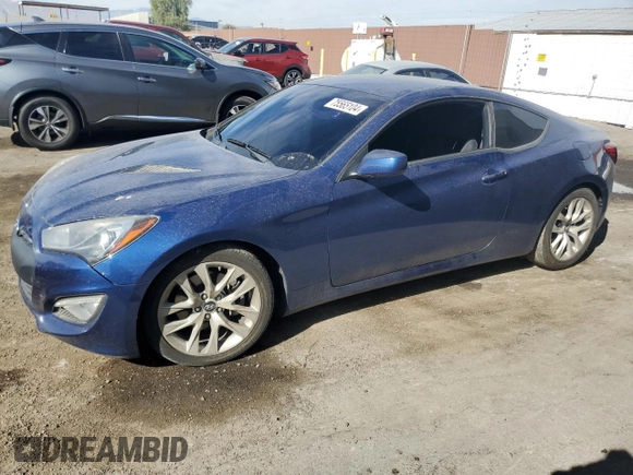2014 Hyundai Genesis Coupe 2.0T with VIN KMHHT6KD6EU116893, listed as a Copart auction lot 75565104 with 79,122 mi miles and Clean title. Bid and sale history available at DreamBid. Image 1.
