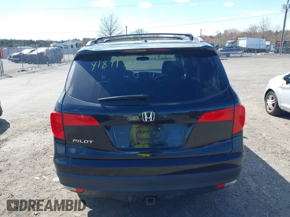 2016 Honda Pilot EX-L with VIN 5FNYF5H57GB023852, listed as a IAAI auction lot 41811412 with 151,707 mi miles and . Bid and sale history available at DreamBid. Image 16.