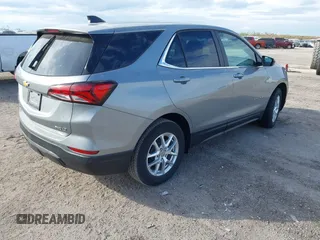 2024 Chevrolet Equinox LT with VIN 3GNAXTEG5RL248775, listed as a IAAI auction lot 40982905 with 97 mi miles and . Bid and sale history available at DreamBid. Image 4.