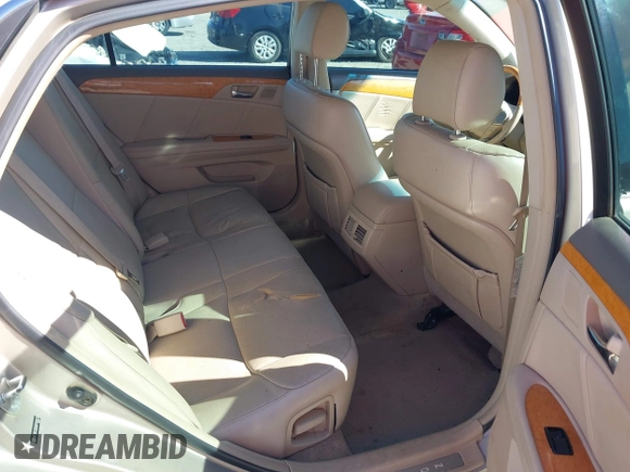 2006 Toyota Avalon XL with VIN 4T1BK36B46U148453, listed as a IAAI auction lot 41740381 with 124,579 mi miles. Bid and sale history available at carsss.com. Image 8.