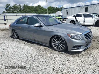 2015 Mercedes-Benz S 550 with VIN WDDUG8CB8FA070007, listed as a Copart auction lot 65615345 with 167,132 mi miles and Clean title. Bid and sale history available at DreamBid. Image 4.