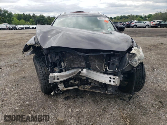 2017 Infiniti QX70 z VIN JN8CS1MW5HM410765, wystawiony jako Copart lot #55641545 z przebiegiem Nie podano mil oraz Szkoda całkowita • Salvage title. Historia ofert i sprzedaży dostępna na DreamBid. Obrazek 5.