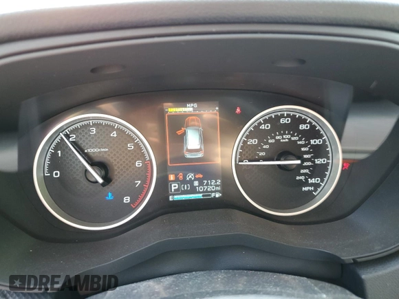 2023 Subaru Forester Premium with VIN JF2SKAECXPH528007, listed as a Copart auction lot 57000895 with 10,720 mi miles and Salvage title. Bid and sale history available at DreamBid. Image 9.
