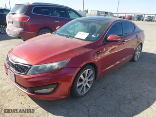 2013 Kia Optima SX with VIN 5XXGR4A62DG245708, listed as a IAAI auction lot 41845421 with 151,494 mi miles. Bid and sale history available at carsss.com. Image 17.