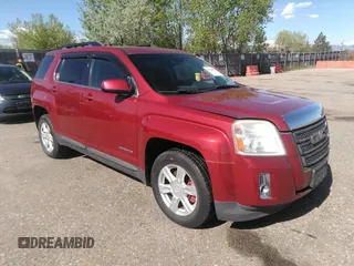 2015 GMC Terrain SLE with VIN 2GKFLWEK1F6399469, listed as a IAAI auction lot 42145914 with 121,890 mi miles and . Bid and sale history available at carsss.com. Image 1.