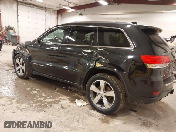 2015 Jeep Grand Cherokee Overland with VIN 1C4RJFCT7FC612930, listed as a IAAI auction lot 41485240 with 189,564 mi miles. Bid and sale history available at carsss.com. Image 3.