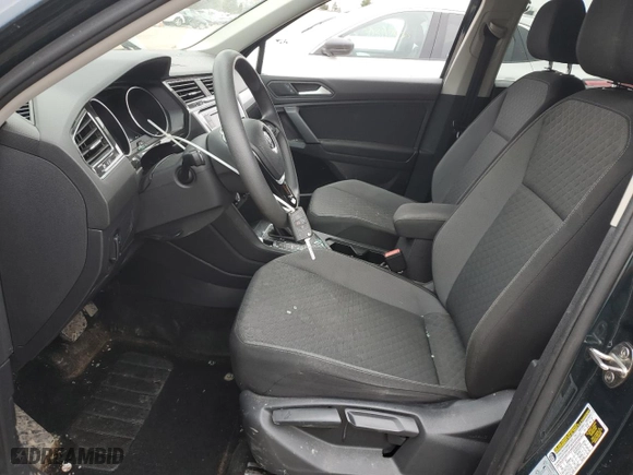 2019 Volkswagen Tiguan S with VIN 3VV0B7AX5KM162349, listed as a Copart auction lot 49258335 with 87,347 mi miles and Salvage Title. Bid and sale history available at carsss.com. Image 7.