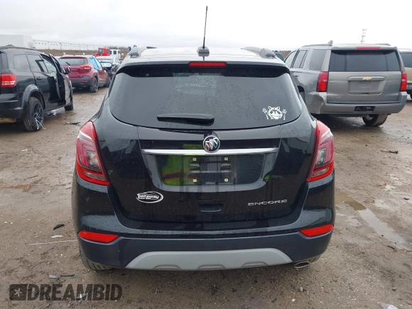 2019 Buick Encore Preferred with VIN KL4CJASB5KB874506, listed as a IAAI auction lot 41555015 with 54,297 mi miles and . Bid and sale history available at DreamBid. Image 16.